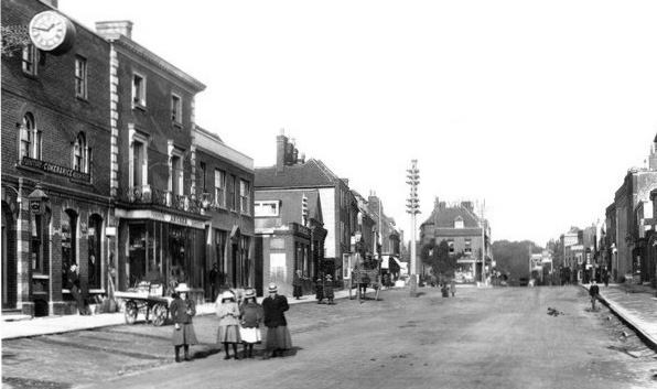 Newlands Street, 3 years before the Baldwins arrival. (1901)